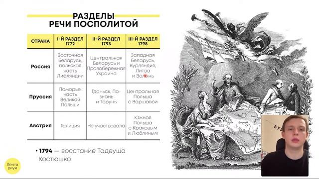 Разделы Польши | ИСТОРИЯ ОГЭ смотреть онлайн