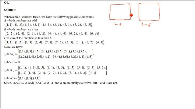 RD SHARMA SOLUTIONS CLASS 11 CHAPTER 33 Probability Exercise 33.2 Complete смотреть онлайн