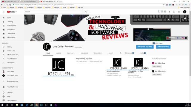 Create and Upload YouTube Banner and Icon with Photoshop смотреть онлайн