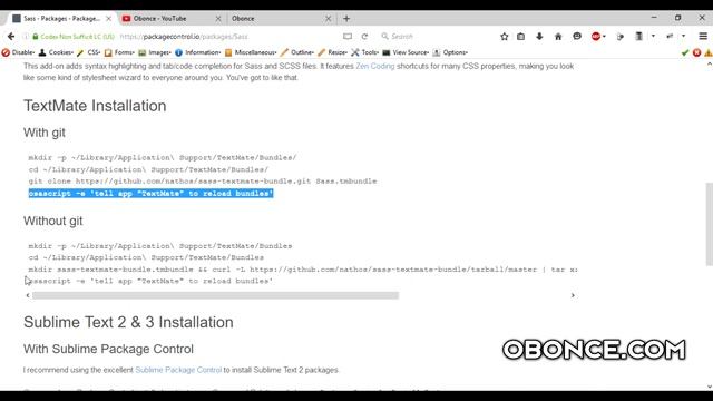 Install Sass Syntax In Sublime Text Editor 2,3 смотреть онлайн