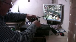 оцифровка видео( любого видео) с помощью видеокамеры panasonic NV-GS400