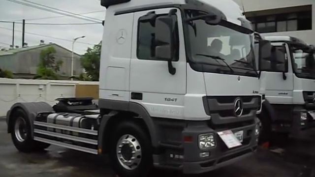 Mercedes-Benz 1841LS start engine sound смотреть онлайн
