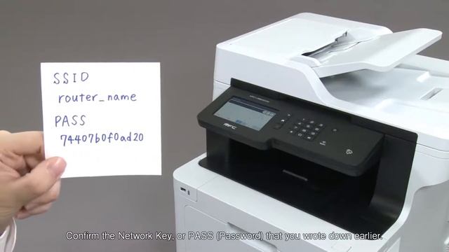 MFCL8900CDW Setup Wizard смотреть онлайн