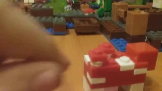 обзор на набор грибной биом Лего Minecraft смотреть онлайн