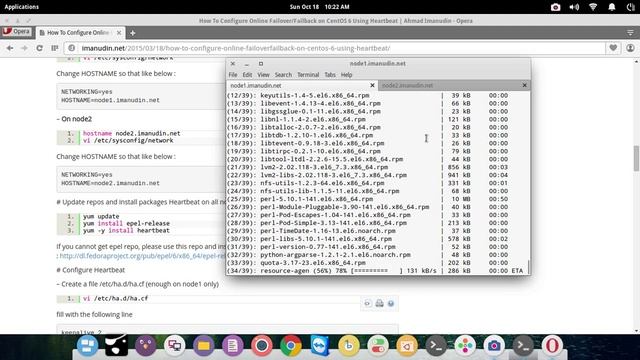 How To Configure Online Failover/Failback on CentOS 6 Using Heartbeat смотреть онлайн
