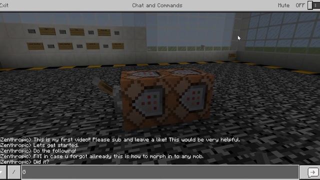 How to morph in to ANY mob in minecraft! смотреть онлайн