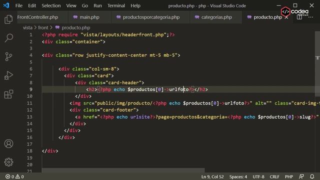 Página Producto Curso MVC PHP-MySQL Página Web Administrable para tienda de cómputo смотреть онлайн