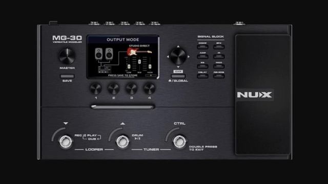 NUX MG-30 Low Gain Tone #1 смотреть онлайн