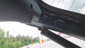 Mitsubishi Outlander 3 как снять обшивку крышки багажника