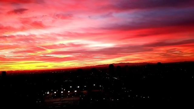 Amazing Sunset Colors - Phoenix Arizona смотреть онлайн