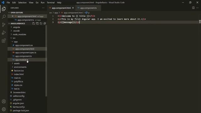Working with Angular Project | Angular Basics | Angular 12+ смотреть онлайн