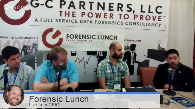 Forensic Lunch live at CEIC interviews day 1 смотреть онлайн