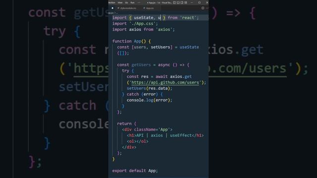 Fetch API Data in React смотреть онлайн