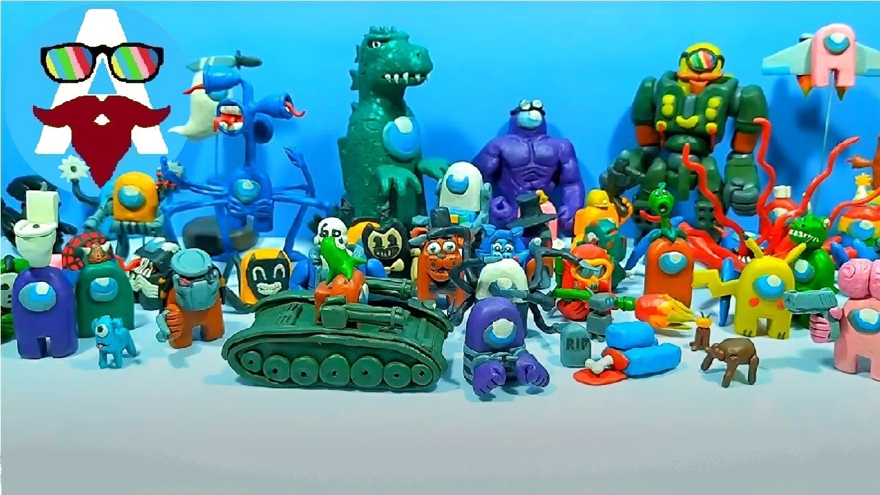 Часть 1_ ВСЕ СКИНЫ АМОНГ АС ►ОБЗОР НА ВСЕ ФИГУРКИ _ All skins of Among us #Avipi смотреть онлайн