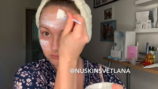Увлажняющая маска creamy hydrating masque. Сухая кожа. Глубокое увлажнение | Dry skin | Nuskin | Ню смотреть онлайн
