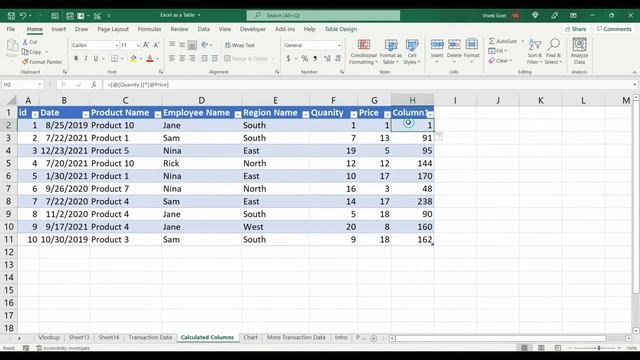 Excel Dataset as Table | Excel Range as Table | Excel Dataset Range as Table смотреть онлайн