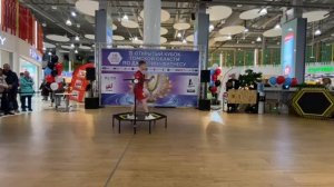 Джампинг фитнес. СОЛО. 7-11 лет. Акентьев Никита. 3 Открытый кубок Томской области. 1 место.