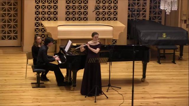 Bohuslav Martinů - Sonata for flute and piano H306 - 1) Allegro Moderato - Duo du Rêve - Live смотреть онлайн