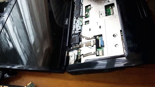 DELL inspiron 1545 laptop disassembly смотреть онлайн