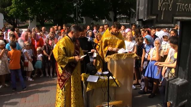 Молебен на начало учебного года смотреть онлайн