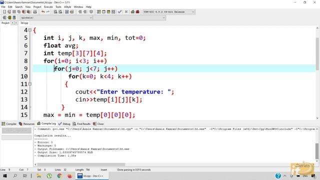 Multidimensional Arrays in C++ (Urdu/Hindi) смотреть онлайн
