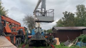 АГП 22.04 , автовышка 3-х коленчатая.