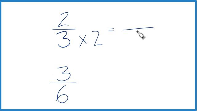 Which fraction is greater 2/3 or 3/6 ? смотреть онлайн
