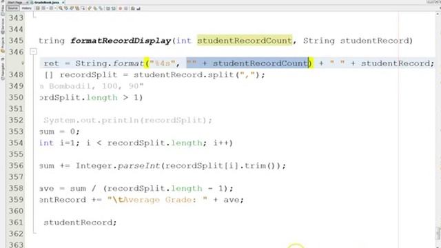 Java GradeBook App 05 смотреть онлайн