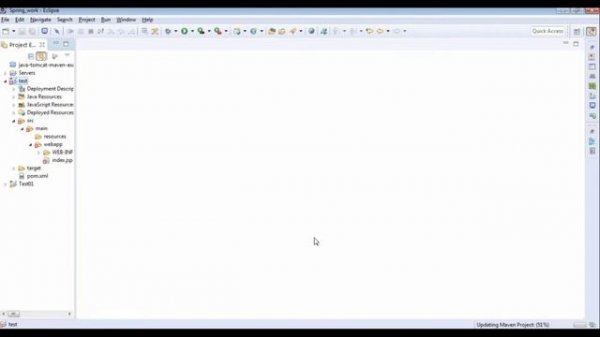 How to create maven web project in eclipse #maven #java