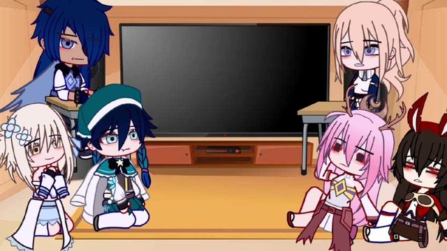 Genshin Impact react to lumine || 1/?? || Genshin Impact || gacha club смотреть онлайн