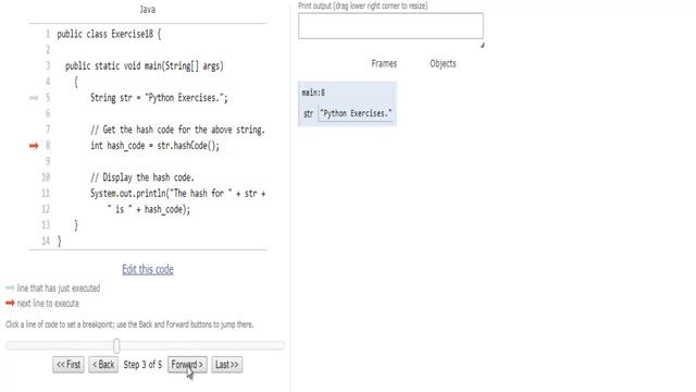 w3resource.com: Java String Exercise-18 смотреть онлайн