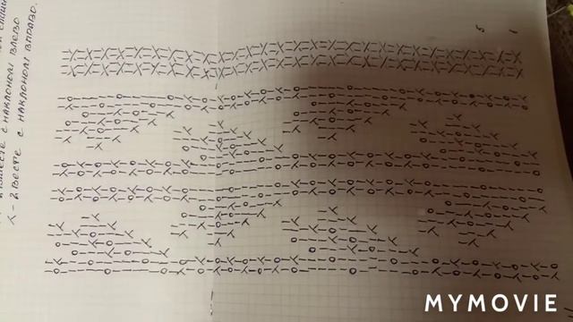 Продвижения хейворда.Схема узора по спине. смотреть онлайн