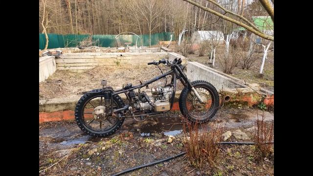 Днепр часть 1,установка на навес,привожу в порядок мотоцикл.