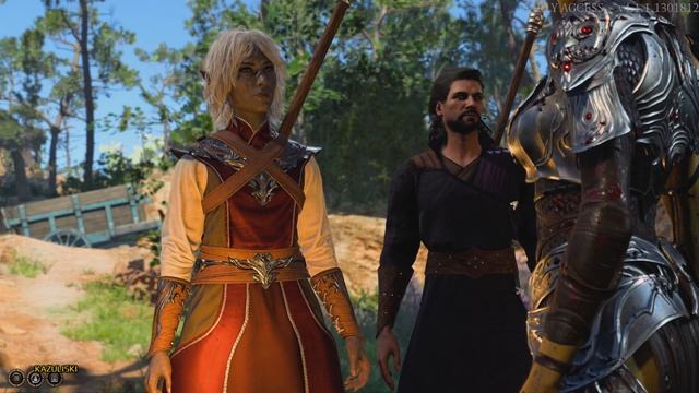 Baldur's Gate 3 Lae'zel Recruitment - Patch 6 - Facial Graphics Update - Max Settings - Gameplay смотреть онлайн