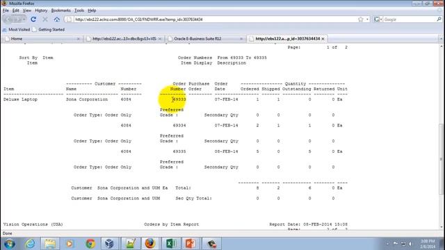 R12i Oracle Order Management - Book Order Reports (on R12.2.3) смотреть онлайн