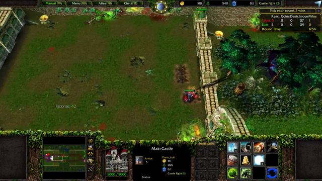 Warcraft 3-SS Event-September 15 2018: Castle Fight смотреть онлайн