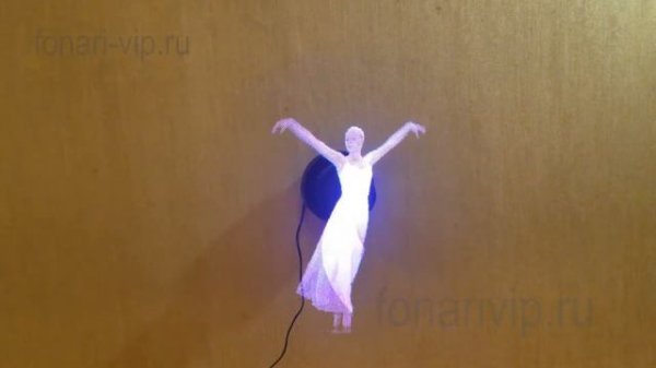 Голографический вентилятор 3D проектор Hologram LED FAN