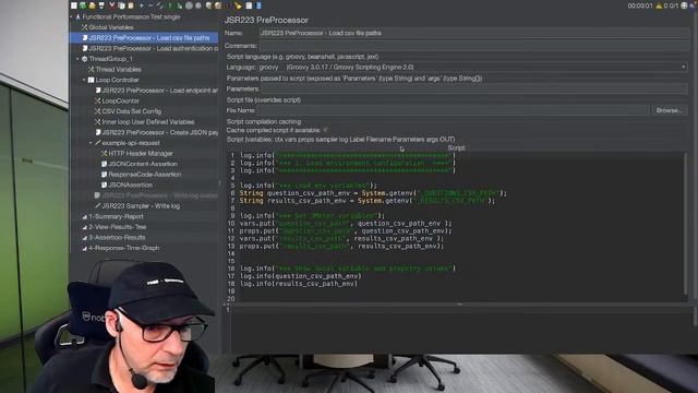 An example for a Functional Performance Test Plan in JMeter (live stream recoding) смотреть онлайн