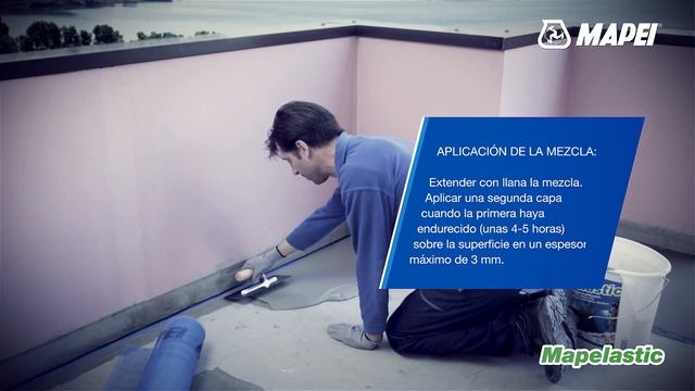 MATERIALES A LA OBRA: Mapelastic