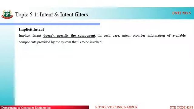 5 1 Intent & Intent Filter смотреть онлайн