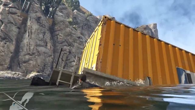 Grand Theft Auto V (GTA 5) Прохождение часть 38 - Под откос