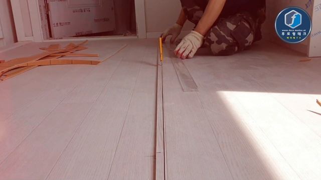 푹신한장판, 두꺼운6T장판 바닥재 시공 교육용 영상 대방출(4k / 2160p)