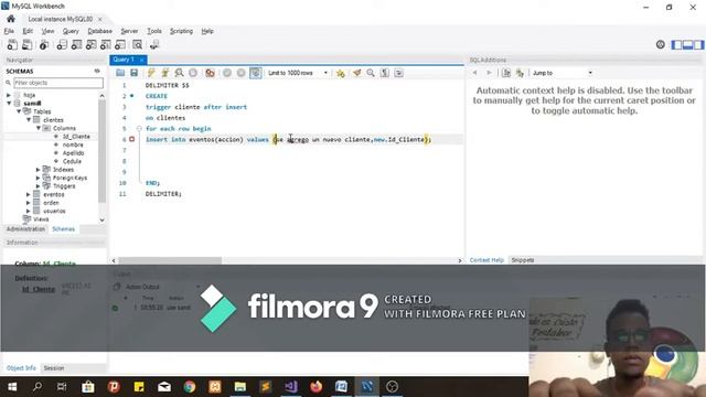 Como hacer trigger en Mysql смотреть онлайн