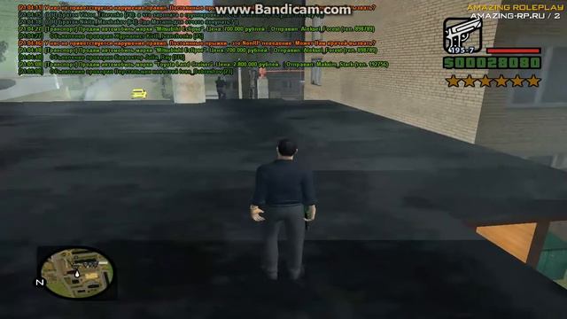 CRMP Amazing RP server 02. Thiago_Washington Spawn Kill смотреть онлайн