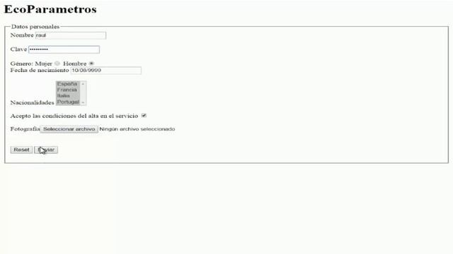 Validación de un formulario y contador de visitas con php смотреть онлайн