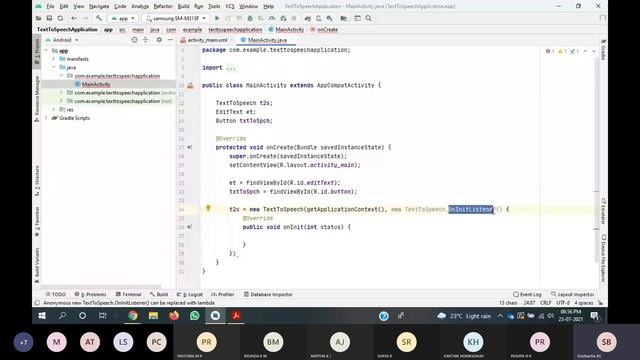 TextToSpeech Application - Mobile Application Development Lab смотреть онлайн