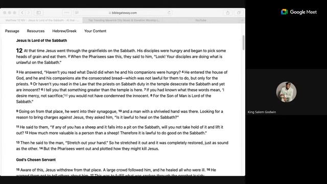 Matthew 12 смотреть онлайн