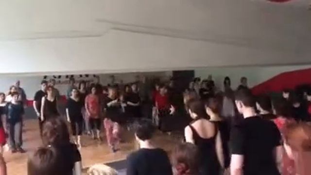 Танго. Интенсивы с Эльвирой Малишевской в клубе Edissa DNI tango Москва смотреть онлайн