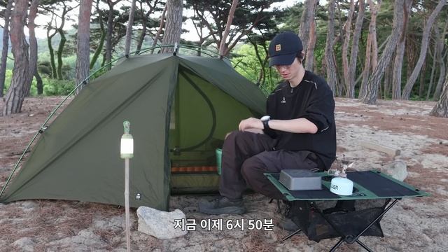 아무것도 안 하는 백패킹 가서 좋아하는 것들 하기 - 덕적도 밧지름 해변 смотреть онлайн