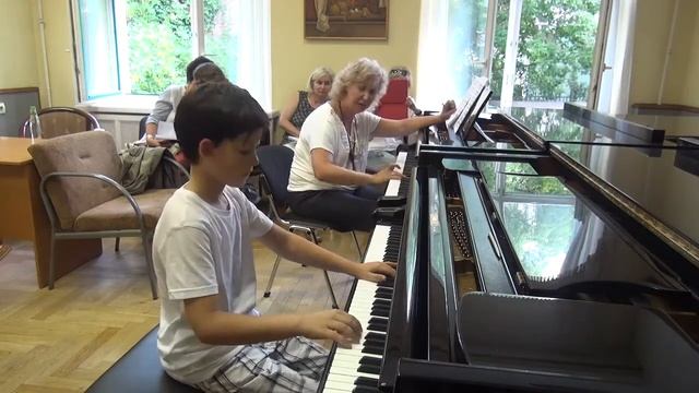 06.08.2017 Mira Marchenko: Daniil Tyurin, II-nd international summer school, Central Music School смотреть онлайн